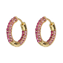 Load image into Gallery viewer, Zircon Huggies Hoops Earrings for Women