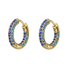 Load image into Gallery viewer, Zircon Huggies Hoops Earrings for Women