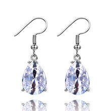 Load image into Gallery viewer, 925 Sterling Silver Mystery Rainbow Crystal Earrings